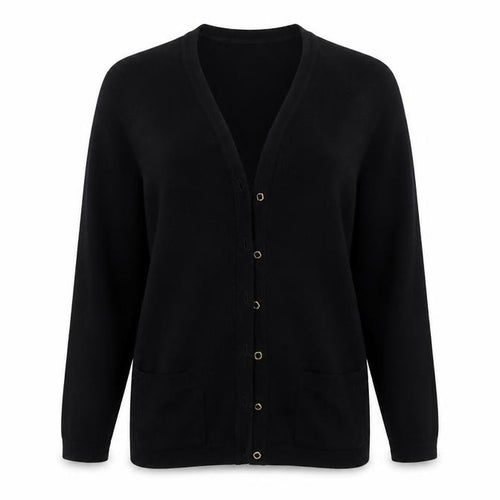 Holmewood  Womens Black   Cardigan Jumper Size M