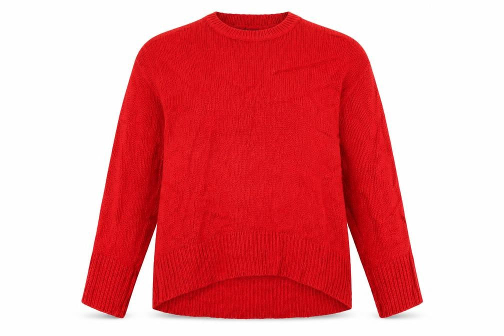 New Look Womens Red   Pullover Jumper Size L