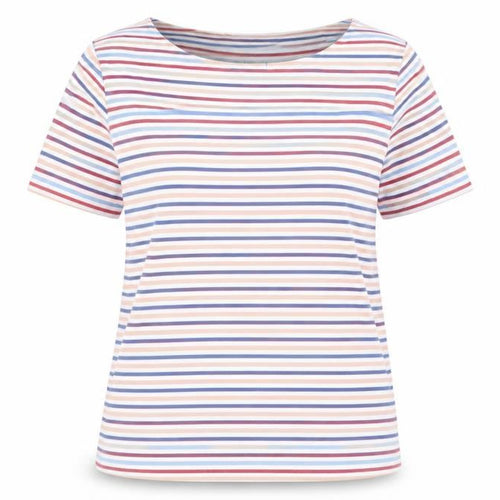 Nutmeg Womens White Striped  Pullover Jumper Size 20