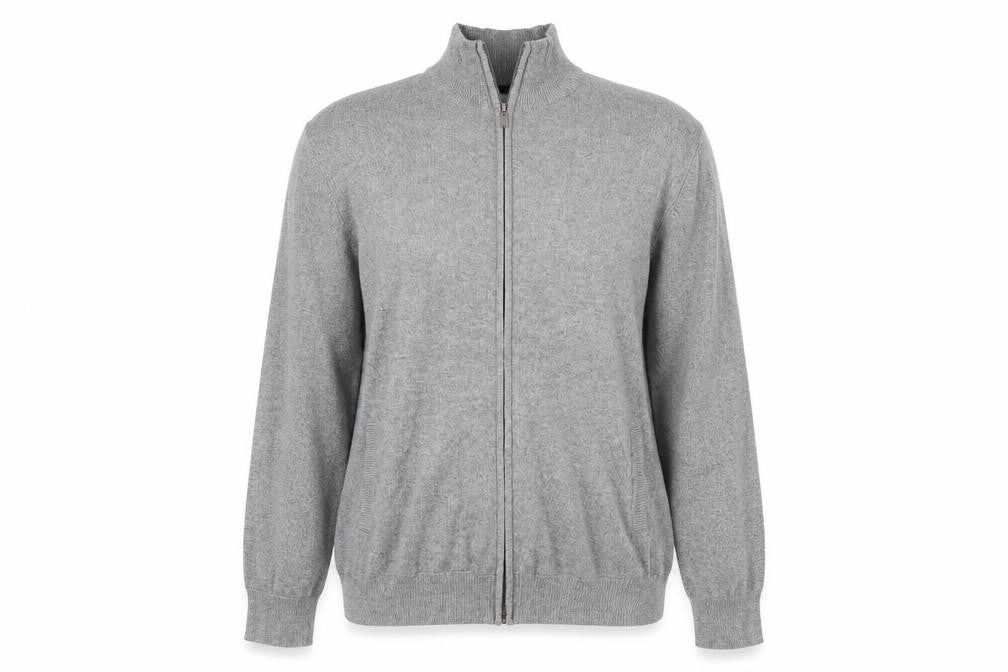 Avenue Womens Grey   Full Zip Jumper Size L