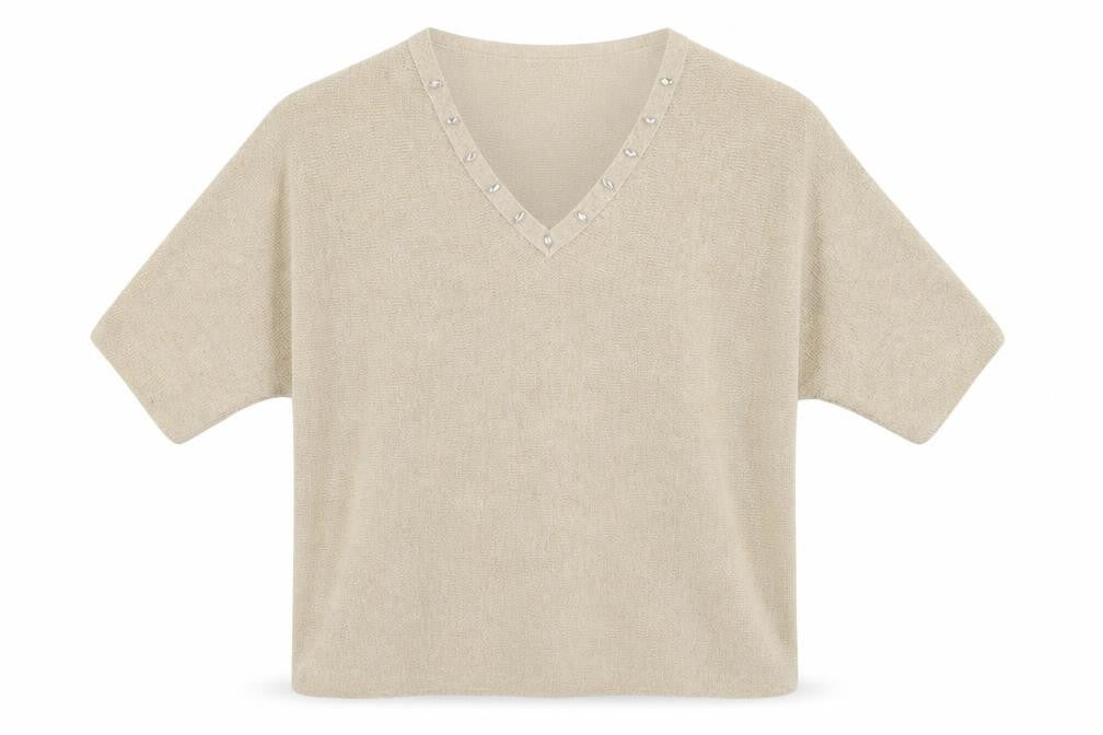 George Womens Beige   Pullover Jumper Size L