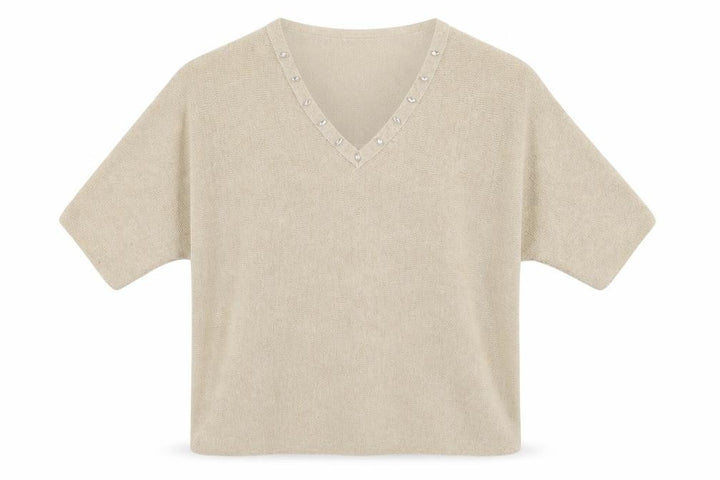 George Womens Beige Pullover Jumper Size L