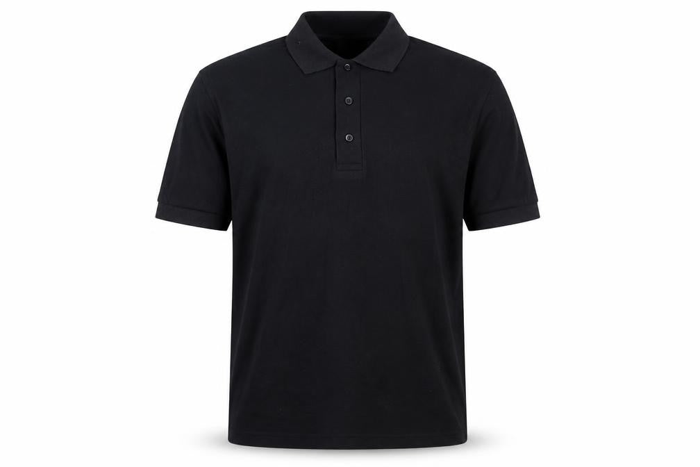 Banner Mens Black    Polo Size S