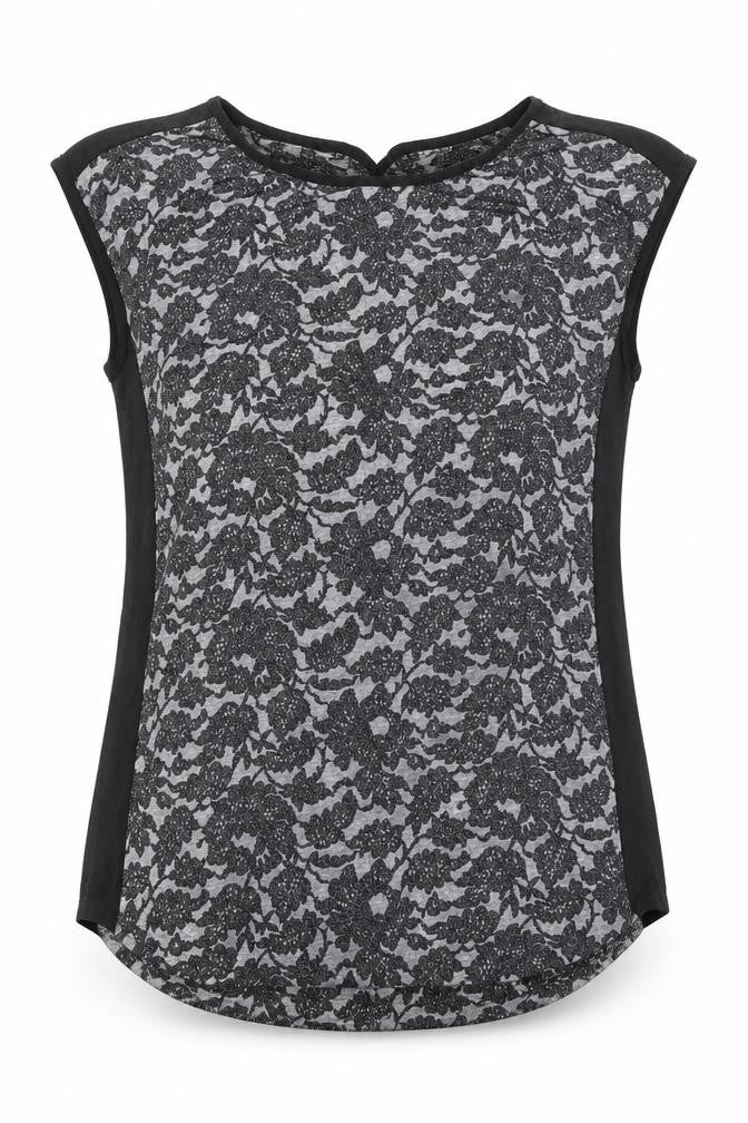 Oasis Womens Black   Basic Blouse Size M