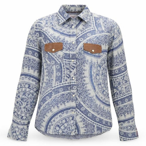 Poggio Woman Womens Blue   Basic Blouse Size 36
