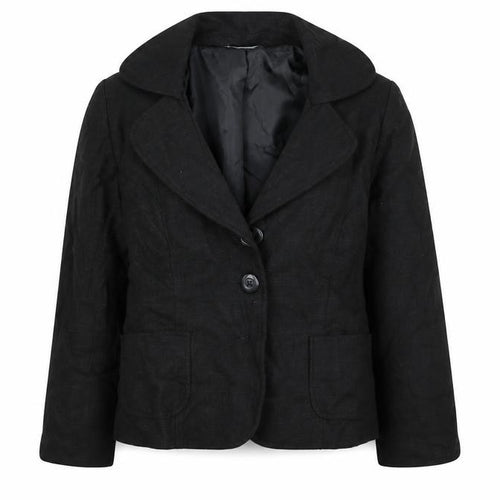 BHS Womens Black   Jacket Coat Size 16
