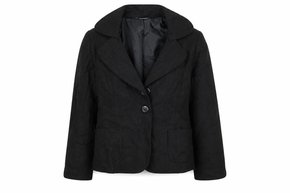 BHS Womens Black   Jacket Coat Size 16