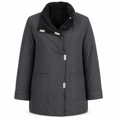 House of Fraser Womens Grey   Overcoat Coat Size 10