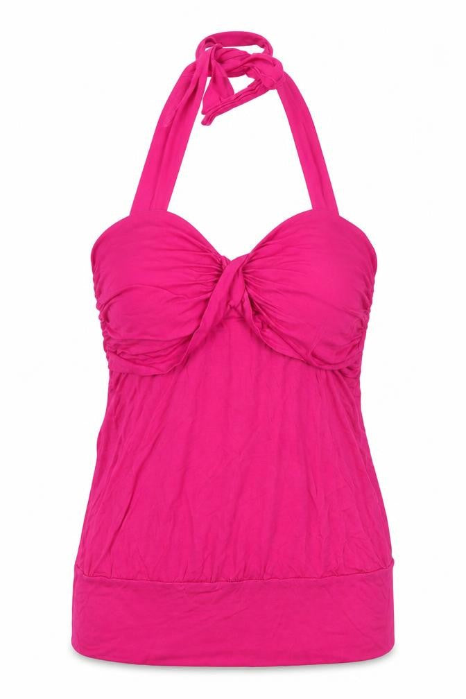 Dorothy Perkins Womens Pink  Jersey Basic Blouse Size 14