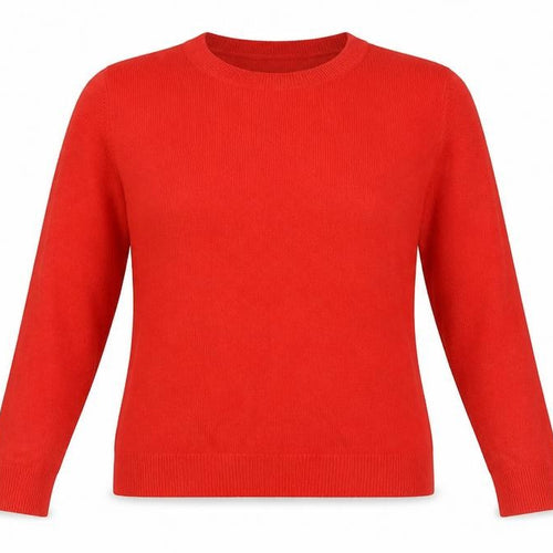 Marks and Spencer Womens Red  Knit Pullover Jumper Size 12