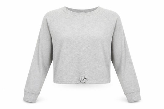 Front view of Primark women’s grey basic blouse, size XS
