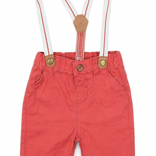 Nutmeg Boys Brown   Cropped Trousers Size 6-9 Months