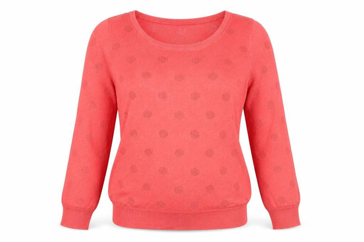 George Womens Pink Knit Pullover Jumper Size 10