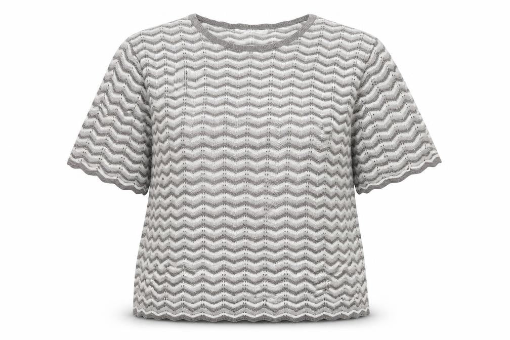 Berkertex Womens Silver  Knit Pullover Jumper Size 20