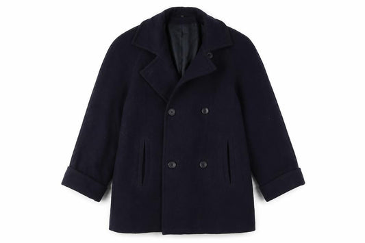 Front view of Edinburgh women’s blue jacket, size UK 10