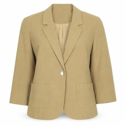 New Look Womens Brown   Jacket Blazer Size 8