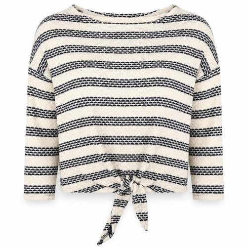 New Look Womens Beige Striped  Pullover Jumper Size S