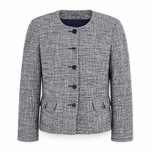 M&Co Womens Grey   Jacket Blazer Size 12