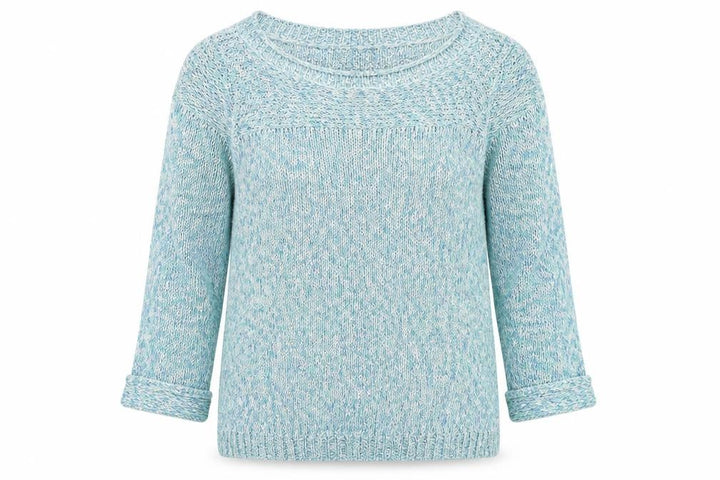 Wallis Womens Blue Striped Knit Pullover Jumper Size 2
