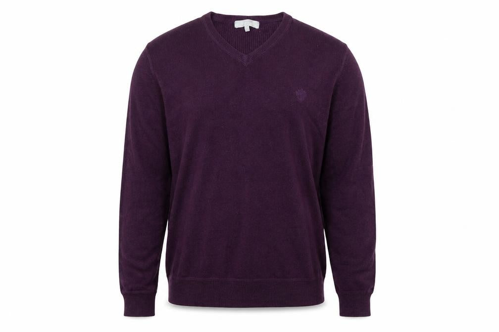 Redhering Mens Purple   Pullover Jumper Size L