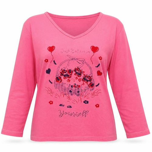 Preworn Womens Pink   Pullover Jumper Size XL