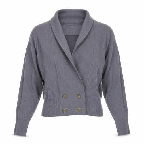 Preworn Womens Grey   Cardigan Jumper Size M