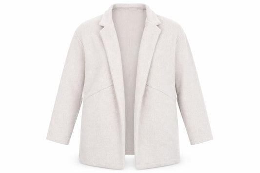 Front view of Marks & Spencer women’s pink jacket, size UK 16