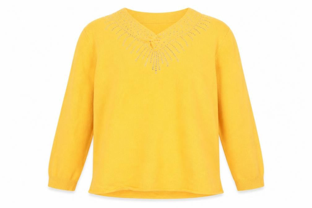 Preworn Womens Yellow   Pullover Jumper Size 14
