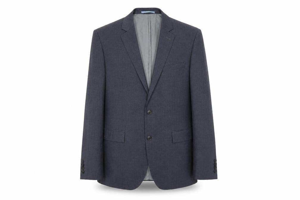 Cedarwood State Mens Blue Jacket Suit Jacket Size 38