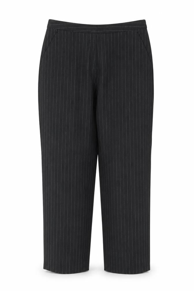 Wardrobe Womens Black Striped  Trousers  Size 16 L27 in