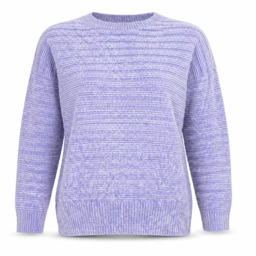 George Womens Purple  Velvet Pullover Jumper Size 8