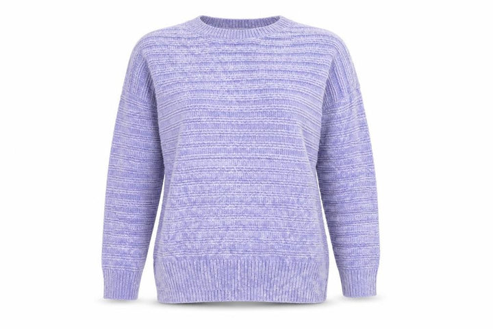 George Womens Purple Velvet Pullover Jumper Size 8