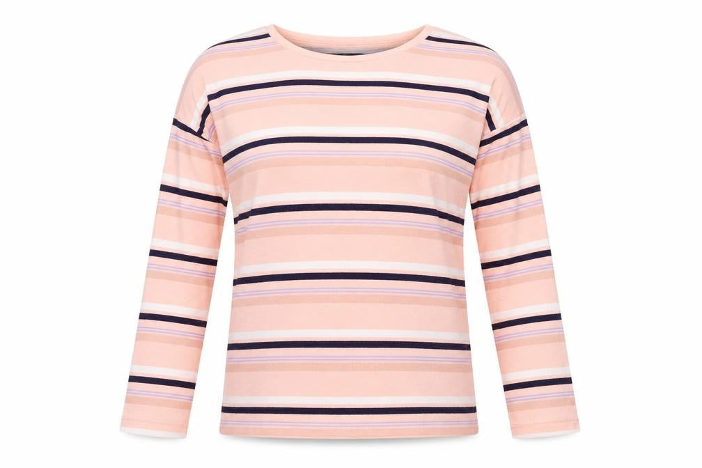 Nutmeg Womens Pink Striped  Pullover Jumper Size 10