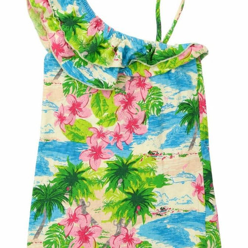 Cherokee Girls Multicoloured Floral Jersey Basic T-Shirt Size 9-10 Years