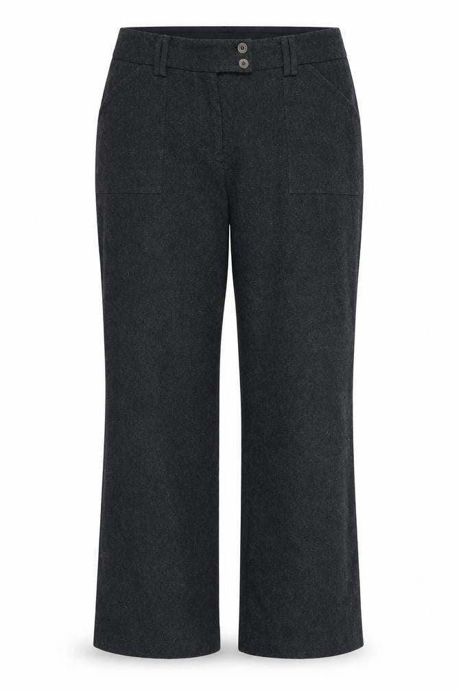 Debenhams Womens Grey   Dress Pants Trousers Size 14 L26 in