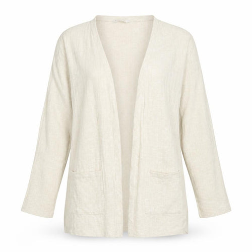 B Collection Womens Beige   Cardigan Jumper Size L  - e