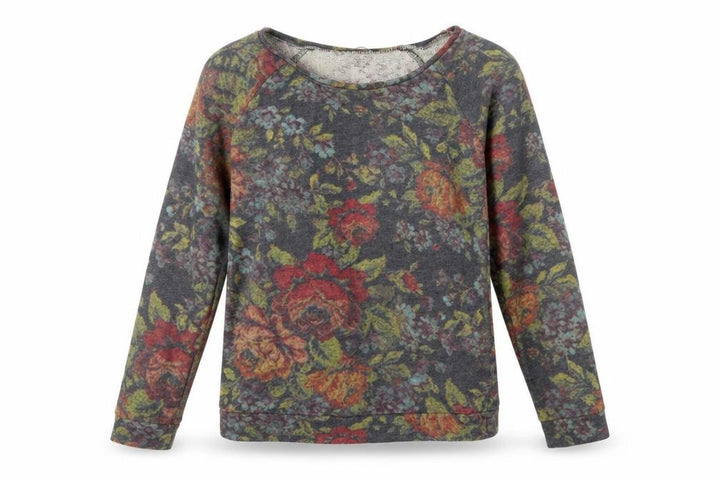 George Womens Green Pullover Sweatshirt Size 8