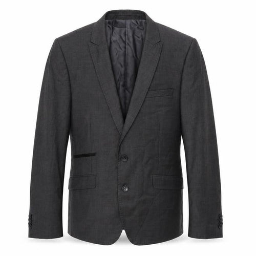Preworn Mens Grey   Jacket Suit Jacket Size 38