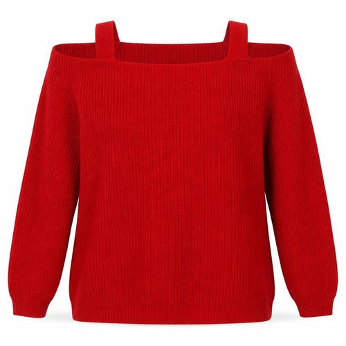 Dorothy Perkins Womens Red   Pullover Jumper Size 14
