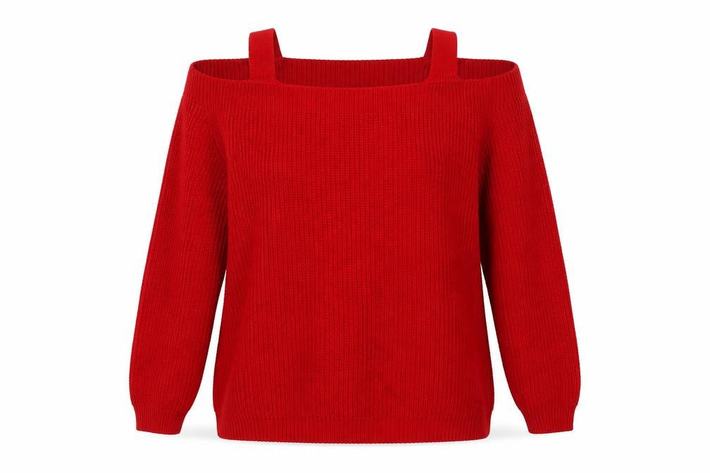 Dorothy Perkins Womens Red   Pullover Jumper Size 14