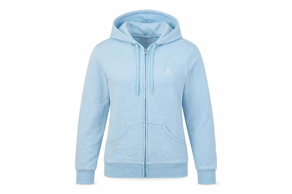 Olympus Womens Blue   Full Zip Jumper Size 12