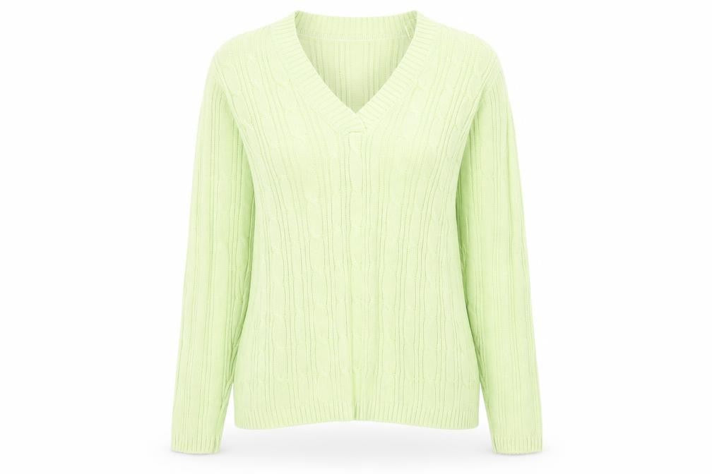 BM Womens Green   Pullover Jumper Size L