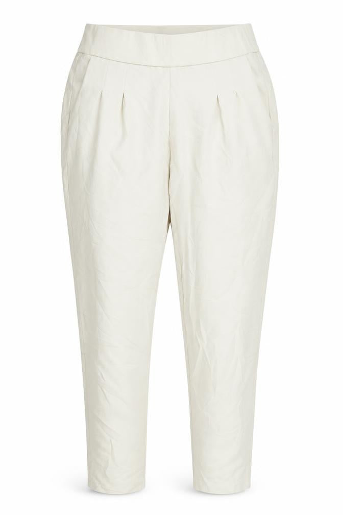 Mama Licous Womens Beige   Trousers  Size S L27 in