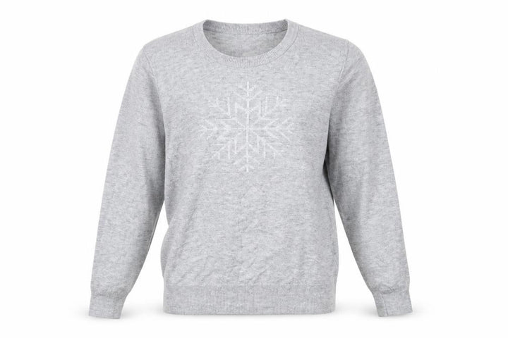 Gap Womens Grey   Pullover Jumper Size M  - Snowflake