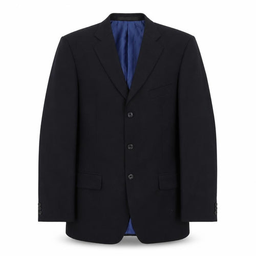 Impressions Mens Black   Jacket Suit Jacket Size 40