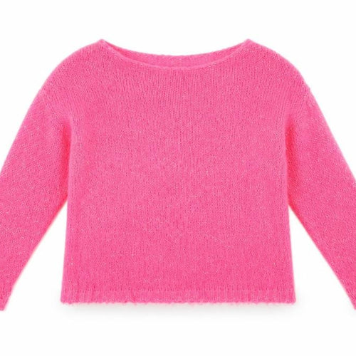 Limited Girls Pink   Pullover Jumper Size 7 Years