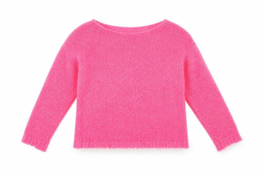 Limited Girls Pink   Pullover Jumper Size 7 Years