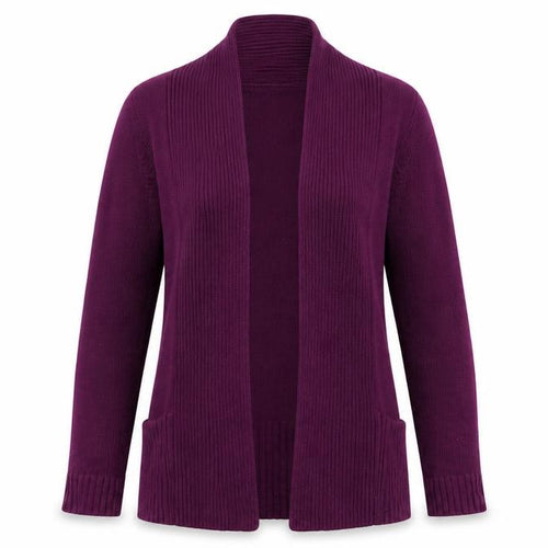 BHS Womens Purple   Cardigan Jumper Size 8