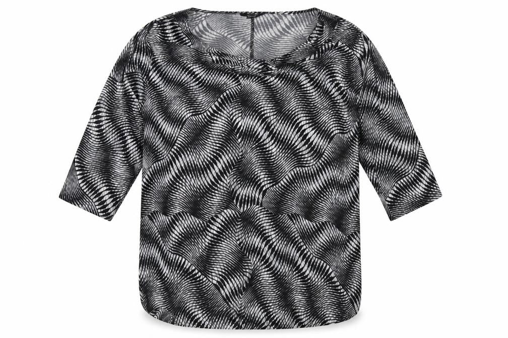George Womens Black Striped  Basic Blouse Size 20