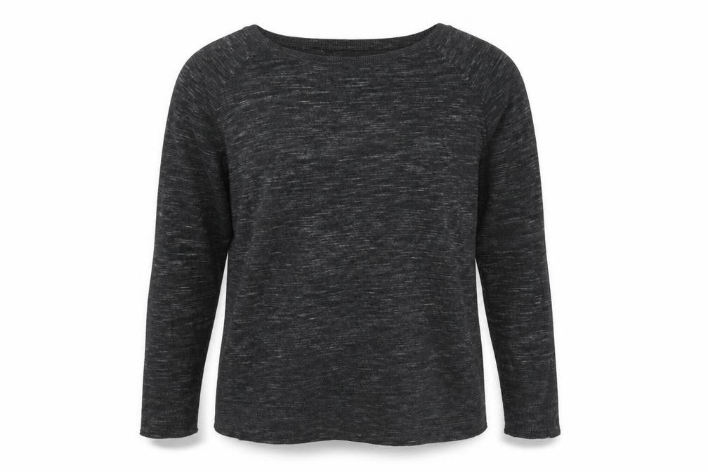 Front view of Primark women’s grey knit jumper, size S